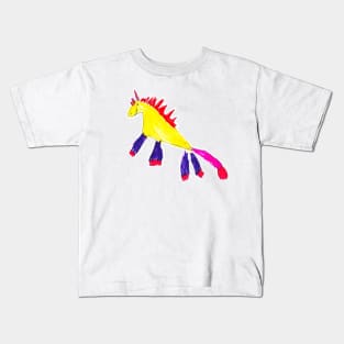 UNICORN ( OUR WORLD THROUGH THE EYES OF A CHILD ) Kids T-Shirt